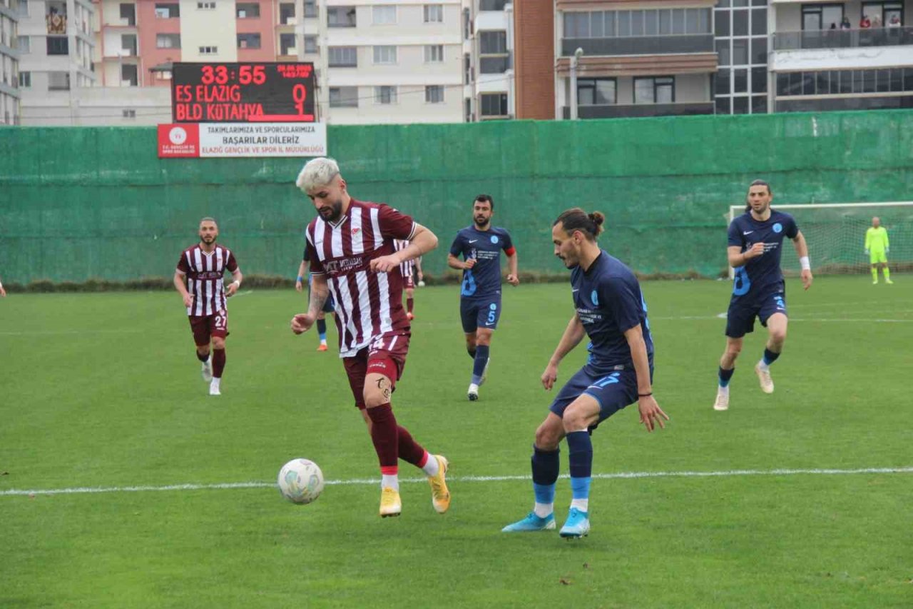 TFF 3. Lig: ES Elazığspor: 0 - Belediye Kütahyaspor: 1