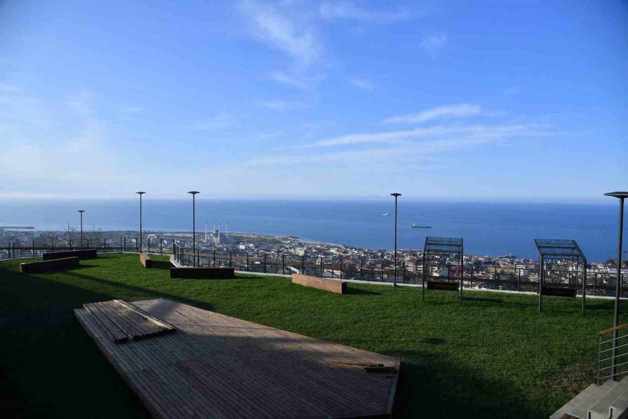Boztepe Yürüyüş Platformu ve Seyir Terası, turizmin göz bebeği olacak