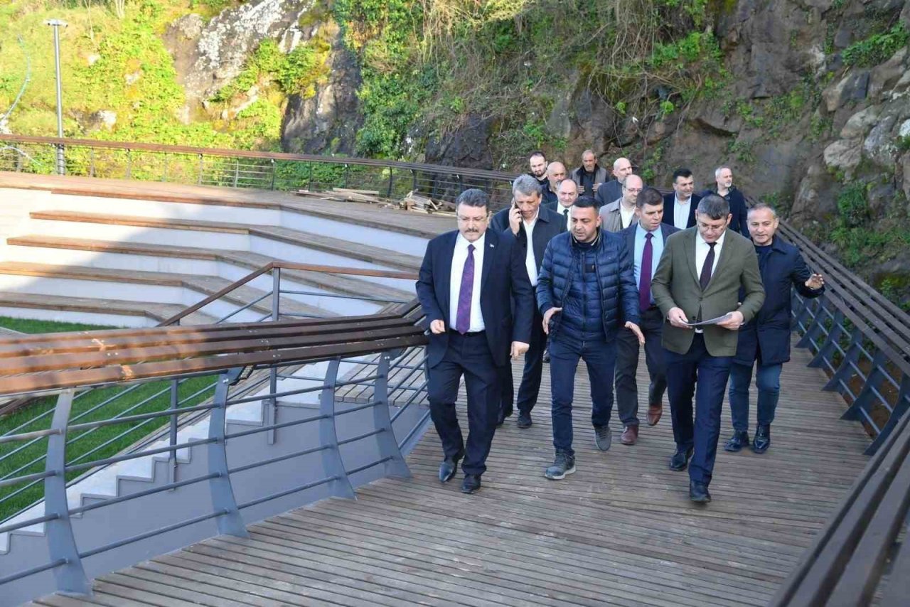 Boztepe Yürüyüş Platformu ve Seyir Terası, turizmin göz bebeği olacak