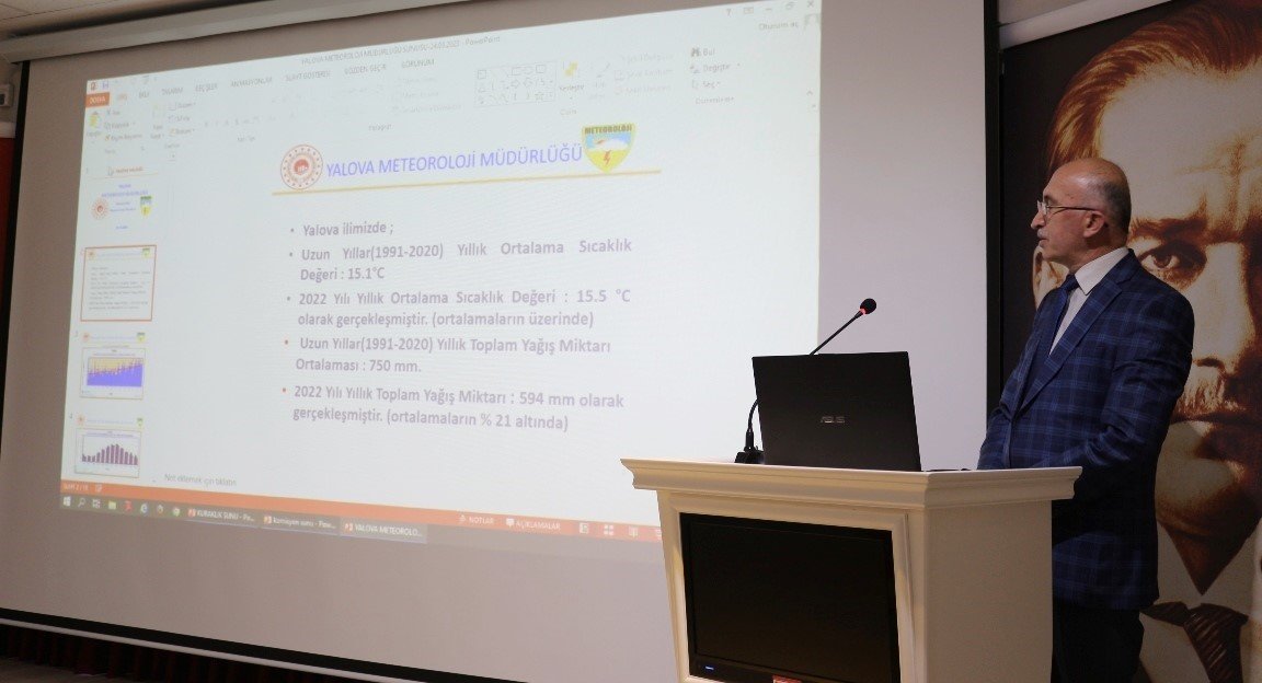 Yalova’da kuraklıkla mücadele eylem planı masaya yatırıldı