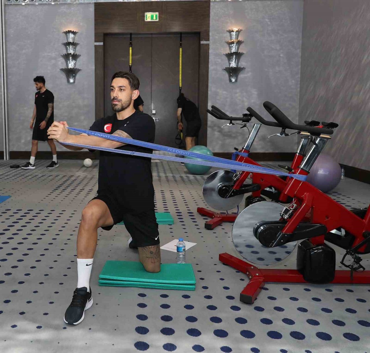 A Milli Futbol Takımı, Hırvatistan maçının hazırlıklarını sürdürdü