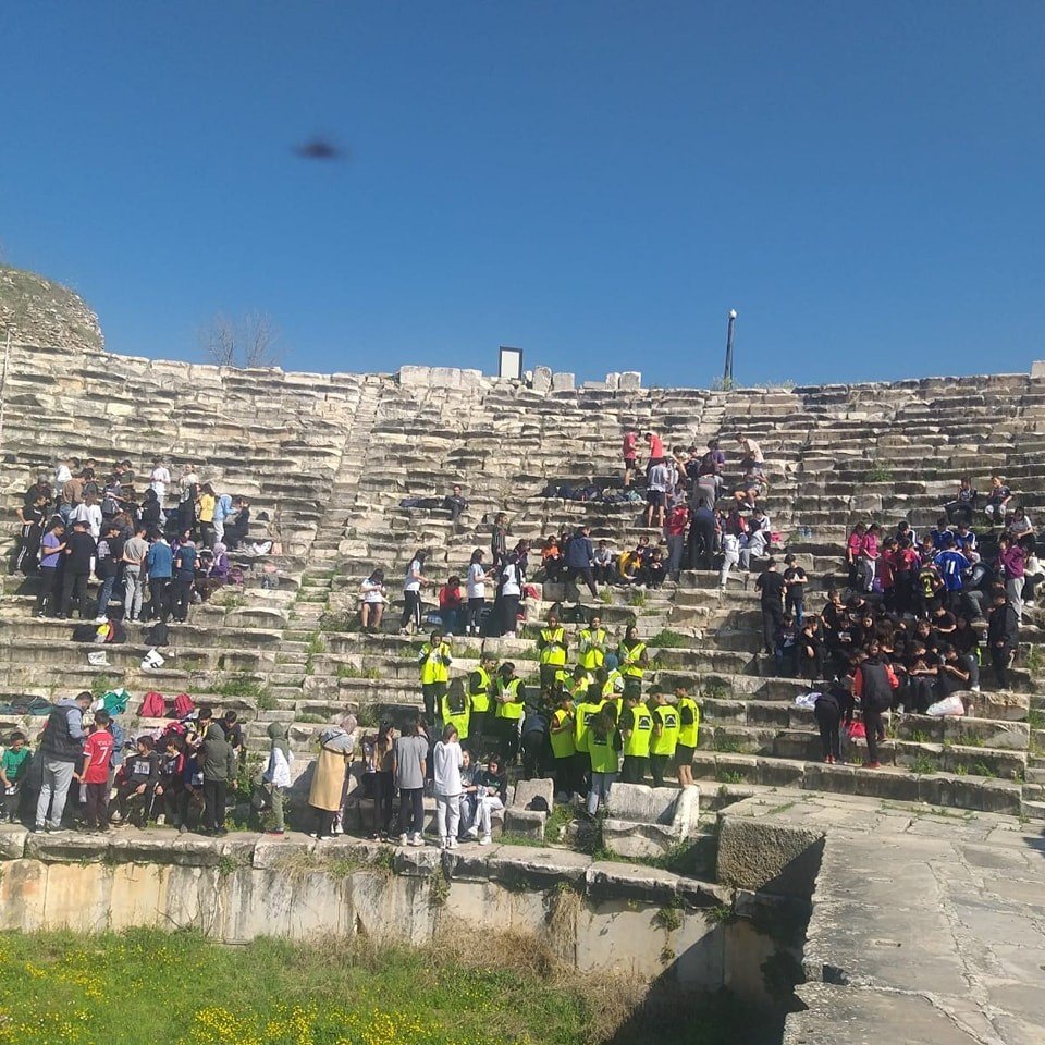 Aydın’da öğrenciler tarih ile iç içe yarıştı