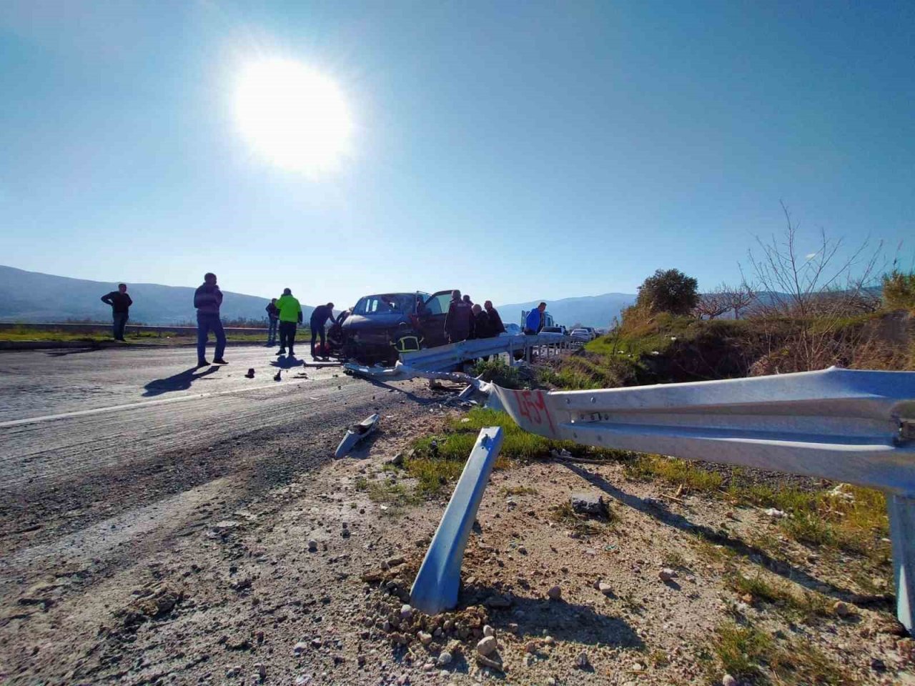 Buharkent’te trafik kazası: 6 yaralı