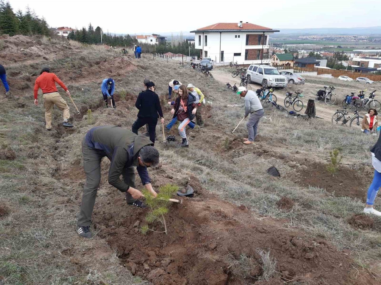 Orman Haftası kutlamasında 250 fidan dikildi