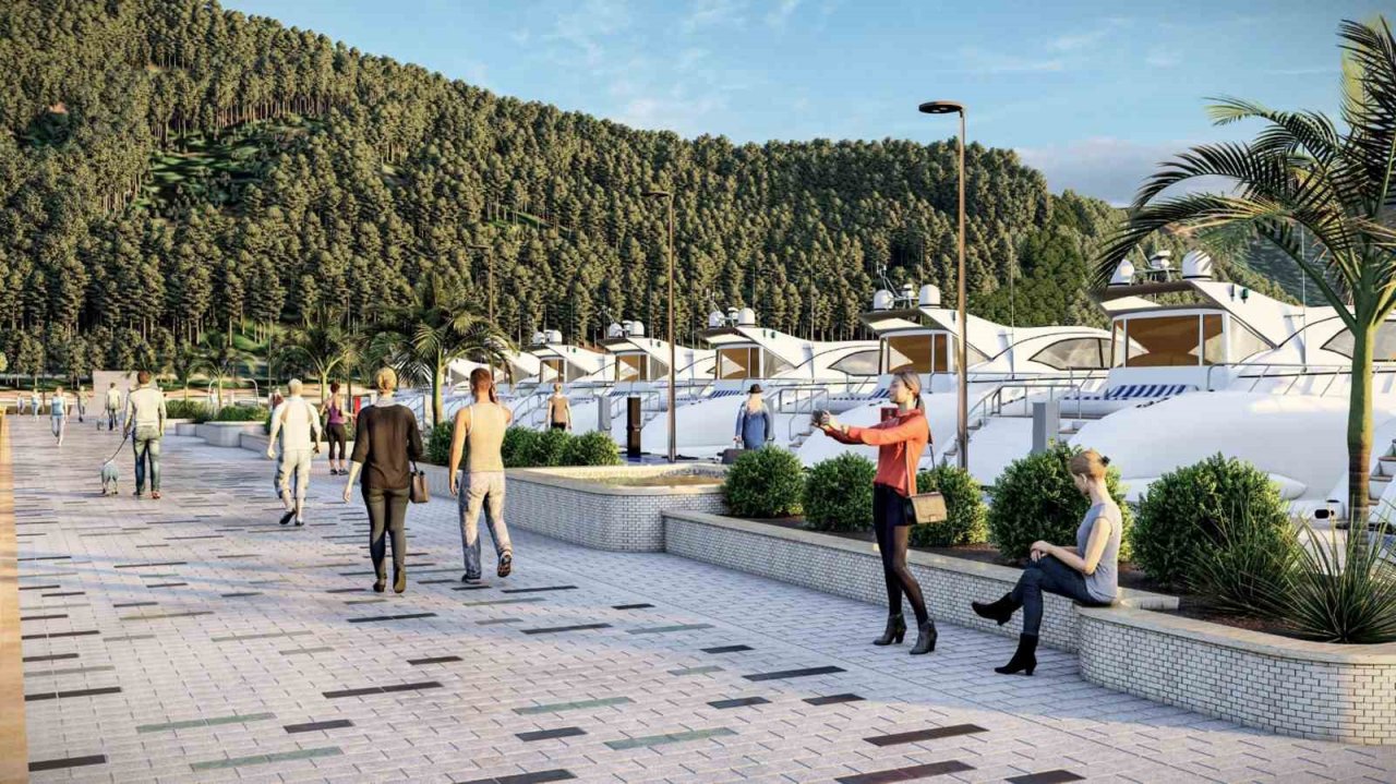 Marmaris Yat Limanı yenileniyor