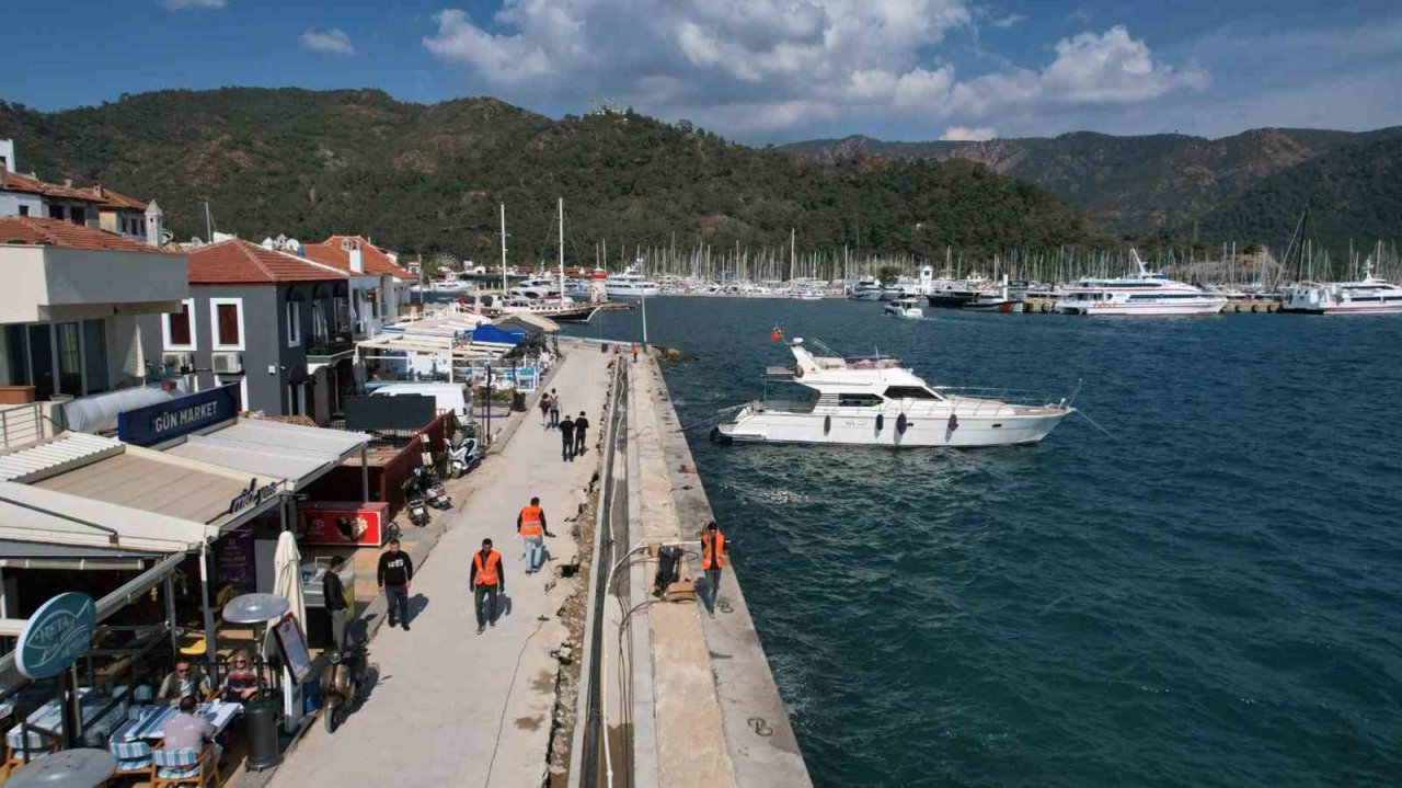 Marmaris Yat Limanı yenileniyor