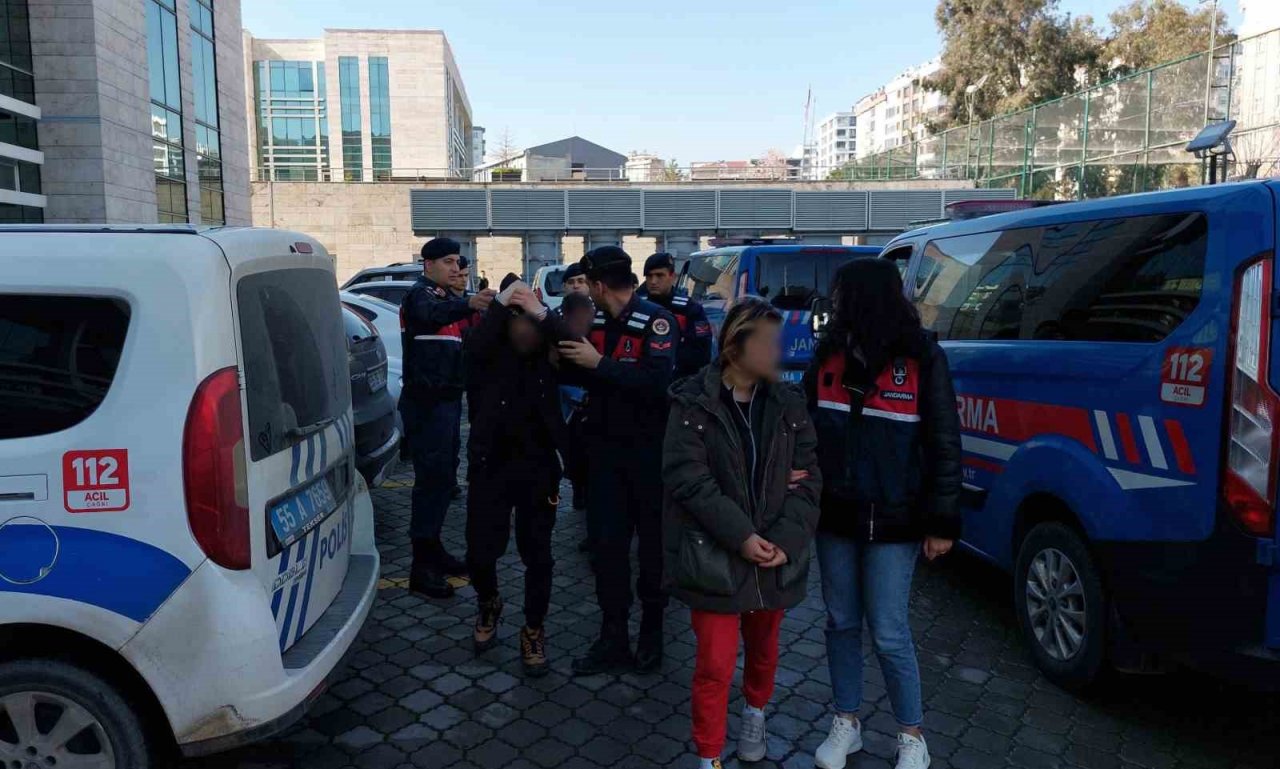 Samsun’da uyuşturucu ticaretinden 5 kişi adliyeye sevk edildi
