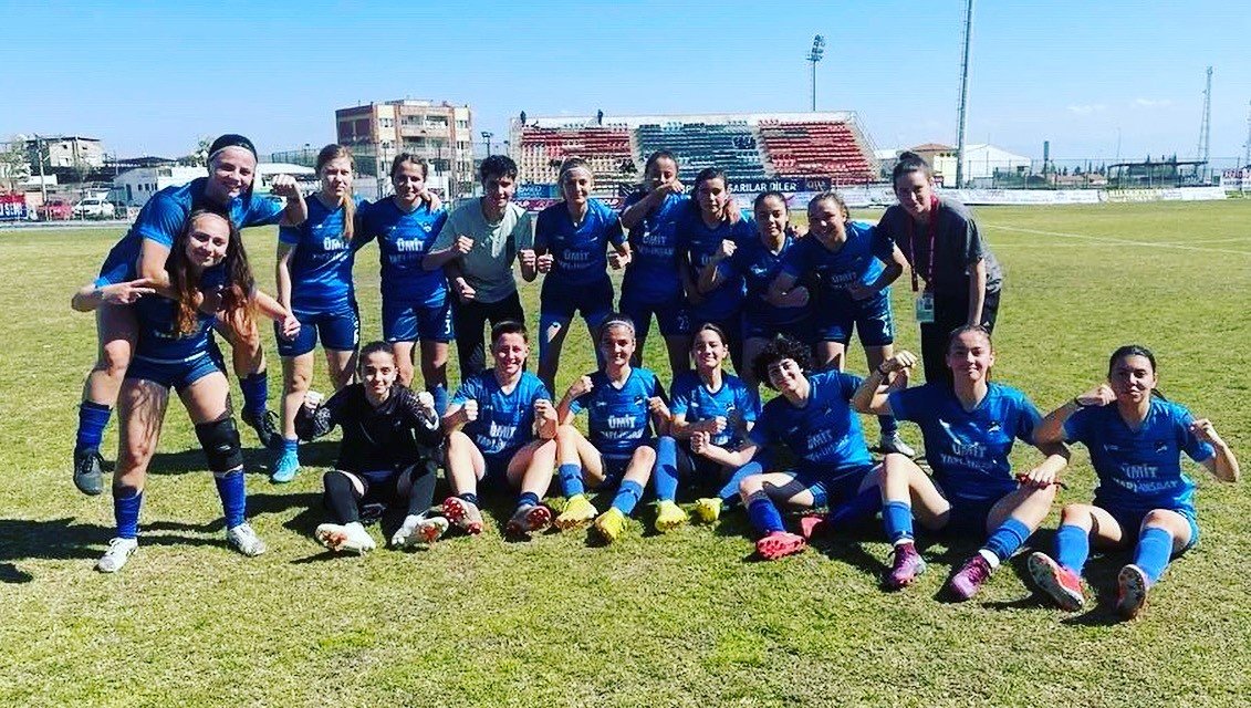 Muğla kadın futbol takımı haftayı 3 puanla kapattı