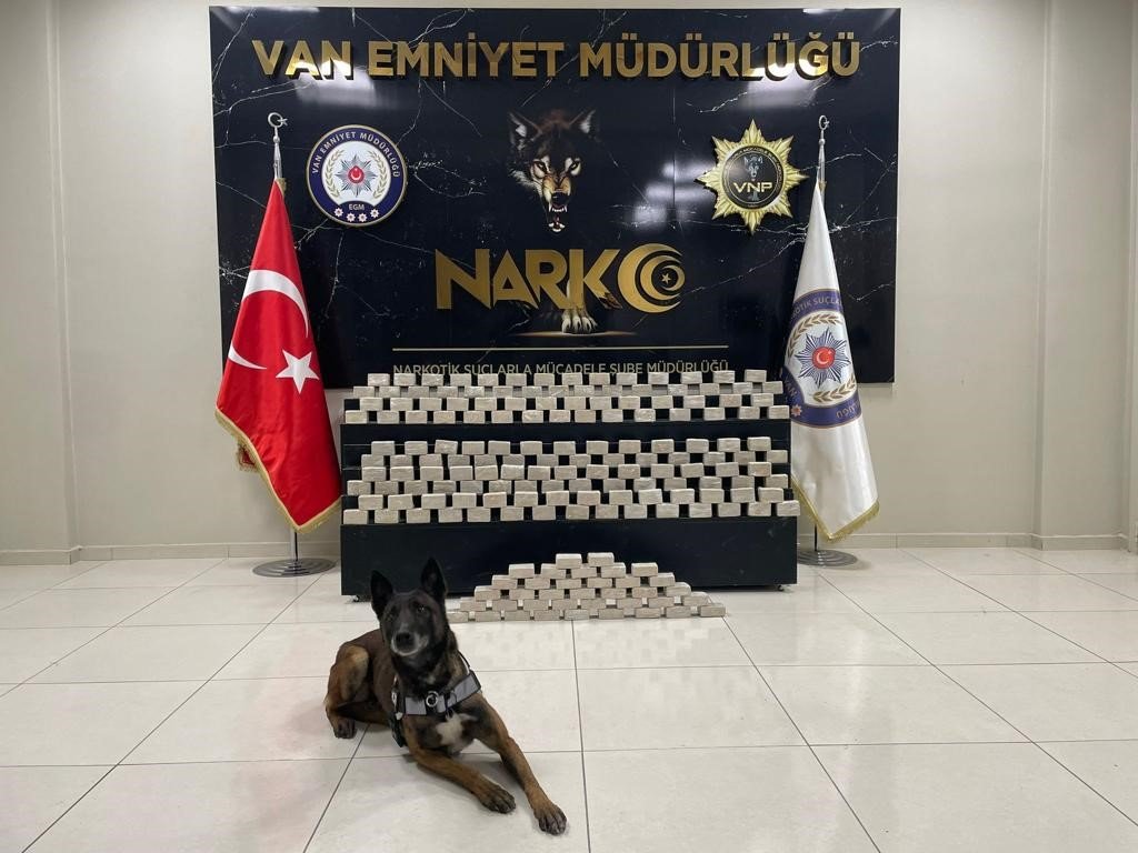 Van’da 78 kilo uyuşturucu ele geçirildi