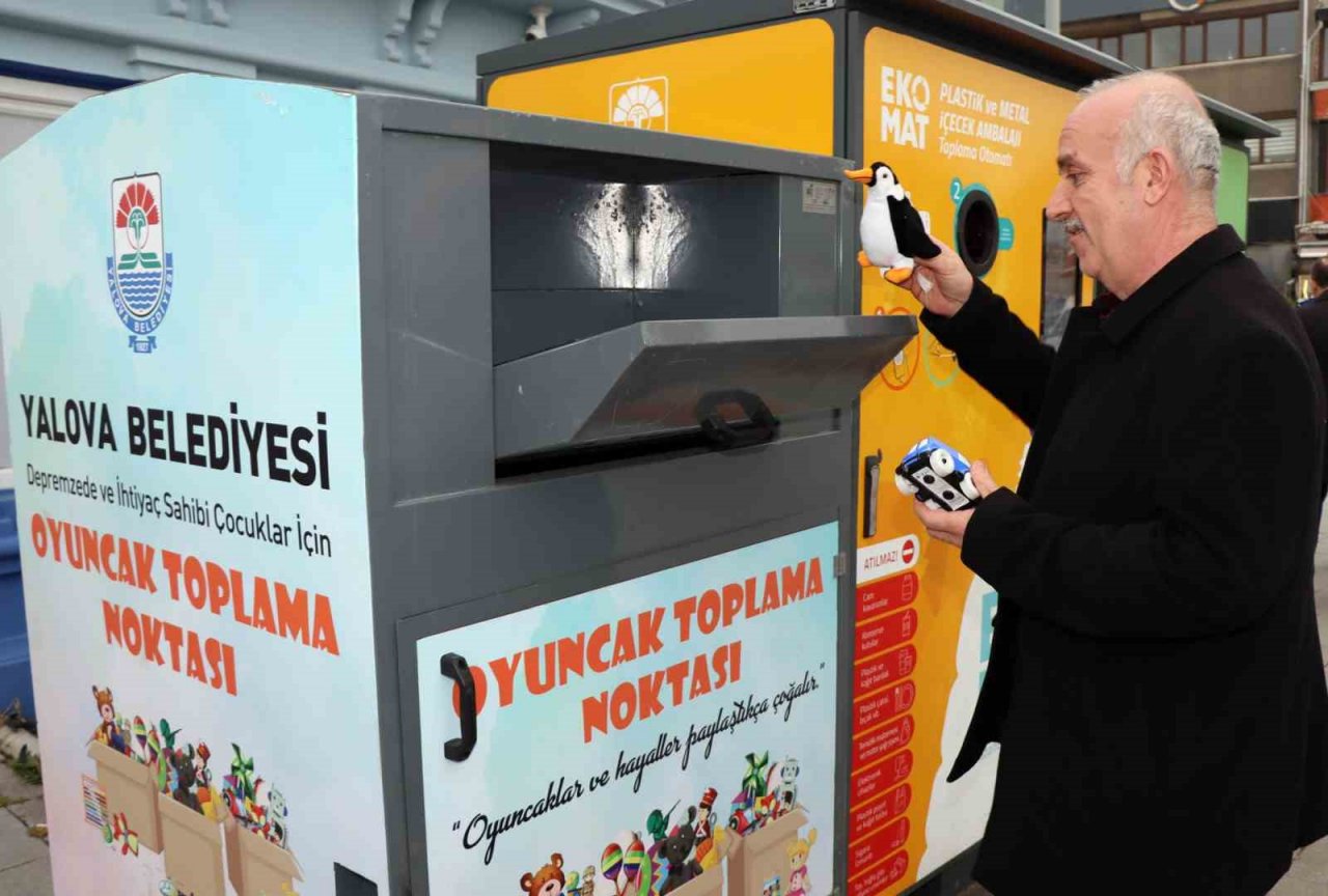 Yalova Belediyesi’nden depremzede çocuklar için anlamlı kampanya