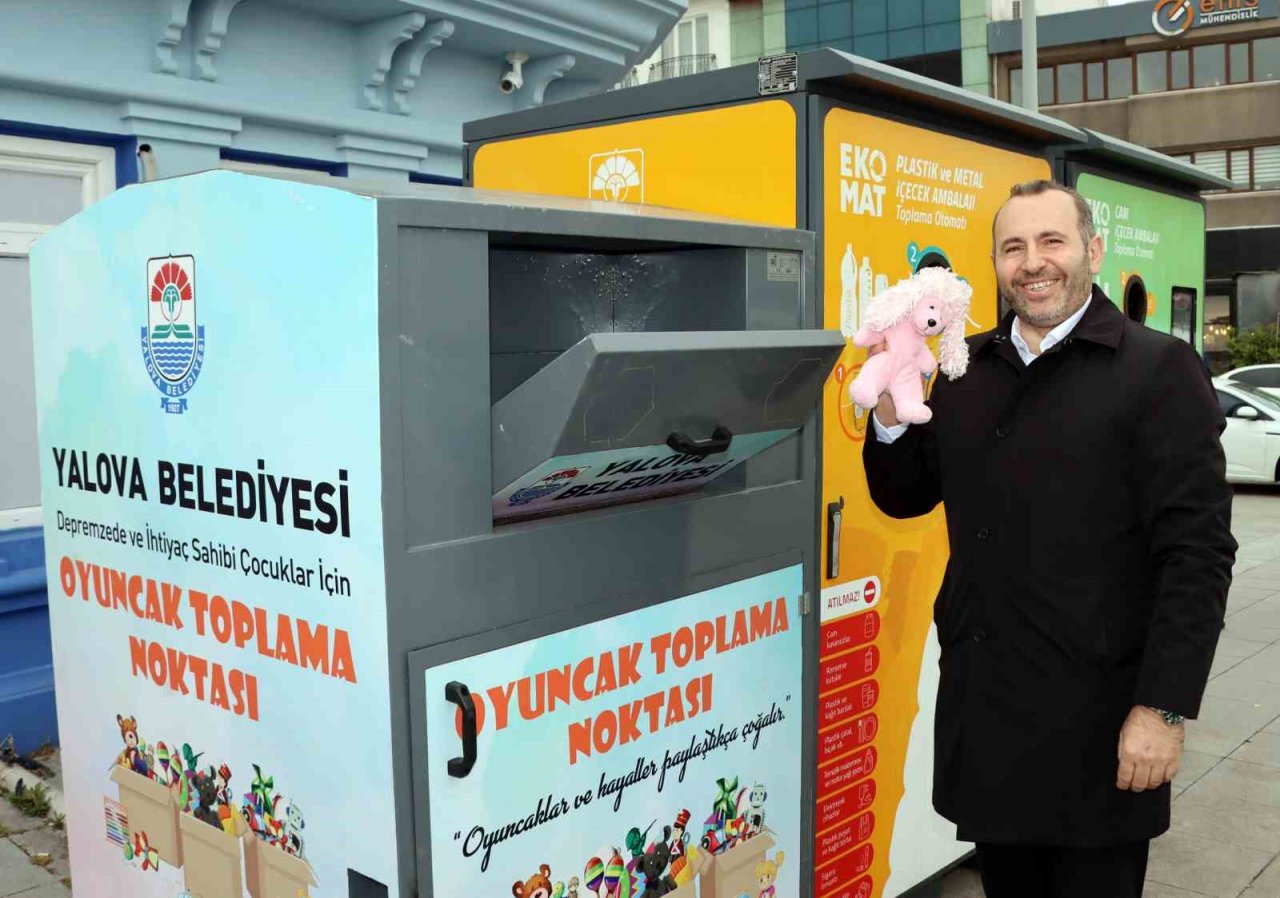 Yalova Belediyesi’nden depremzede çocuklar için anlamlı kampanya