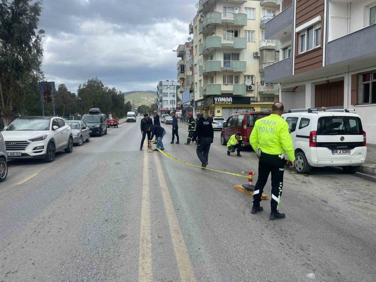 Söke’de otomobilin çarptığı şahıs ağır şekilde yaralandı