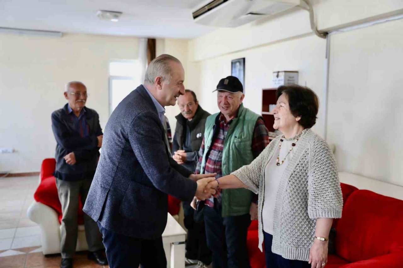 Başkan Atabay, Huzurevi’nde yaşlılar ile bir araya geldi