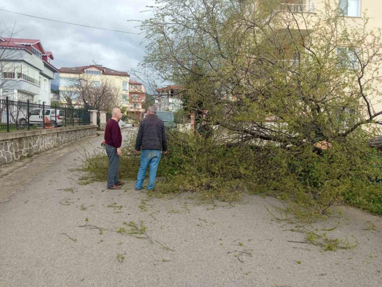 Trabzon’da şiddetli fırtına