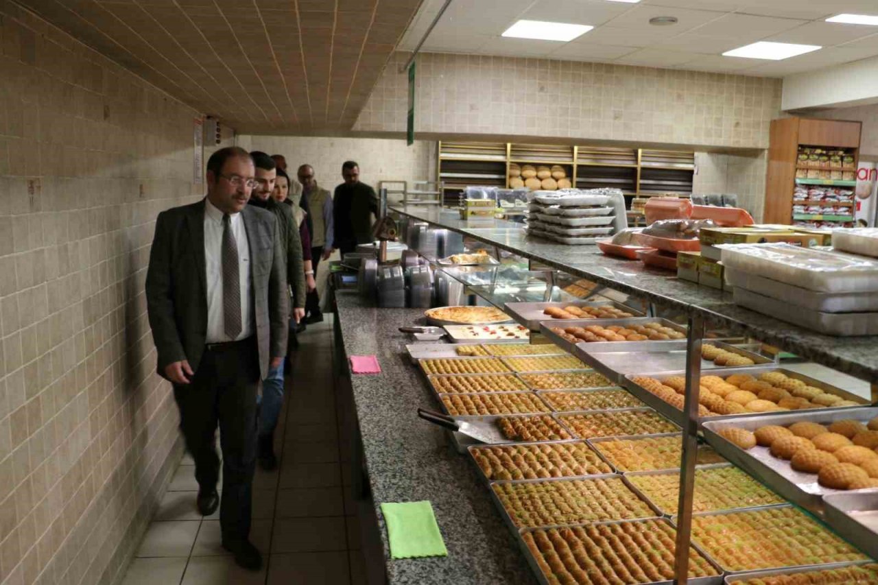 Erzincan’da gıda denetimi