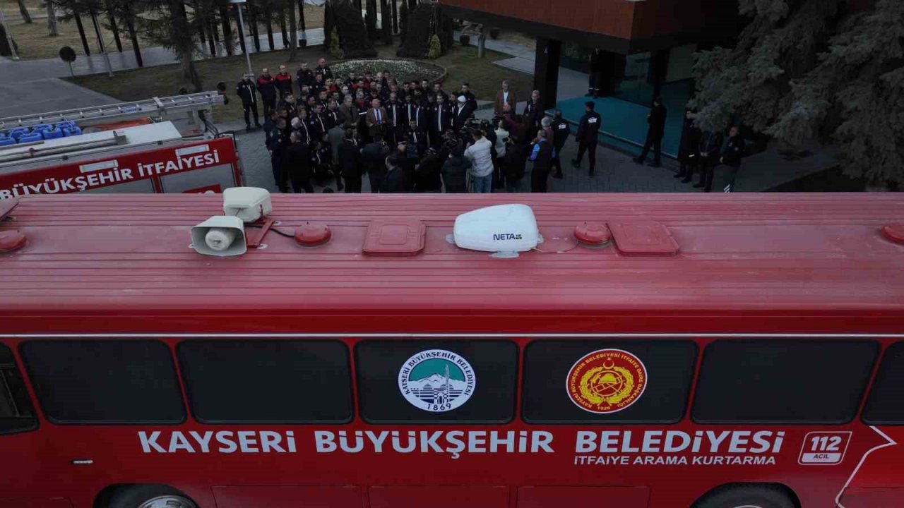 Hurda otobüsten doğal afet konaklama aracına