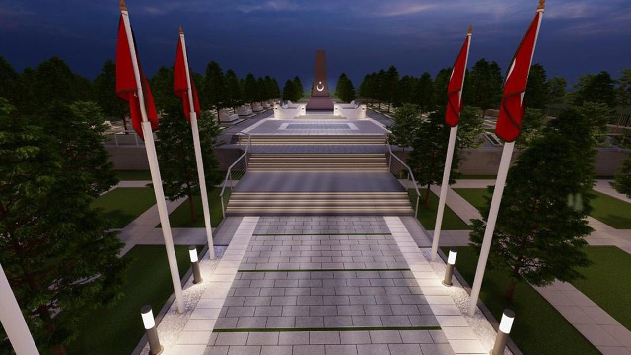 Ahmet Tozluklu Şehitliğini yenileniyor