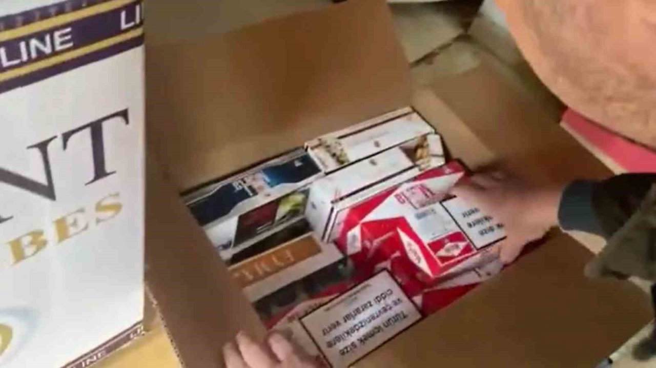 Kocaeli’de 4 adresi sigara üretim fabrikasına çevirdiler