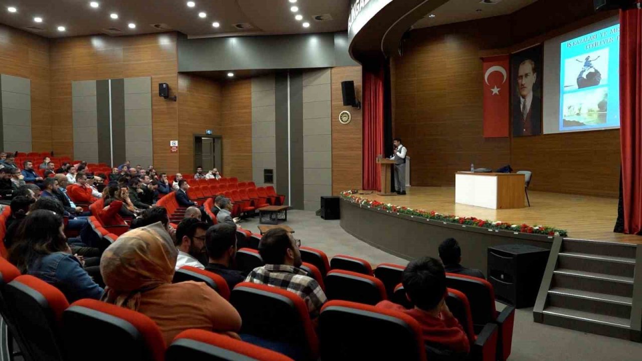 Melikgazi’de Belediye Personeline İş güvenliği Eğitimi