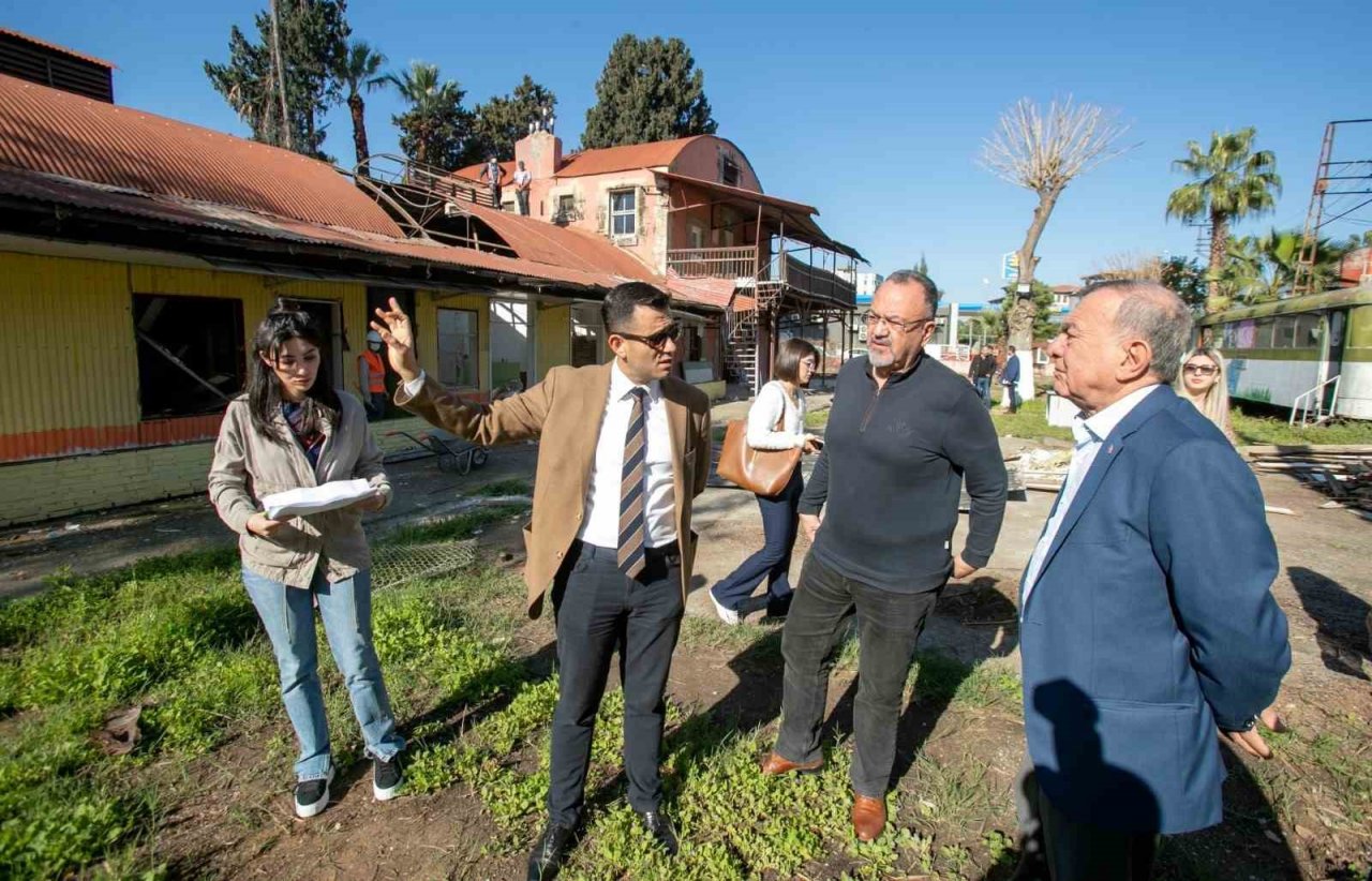 Adana’da eski istasyon lezzet istasyonuna dönüşüyor