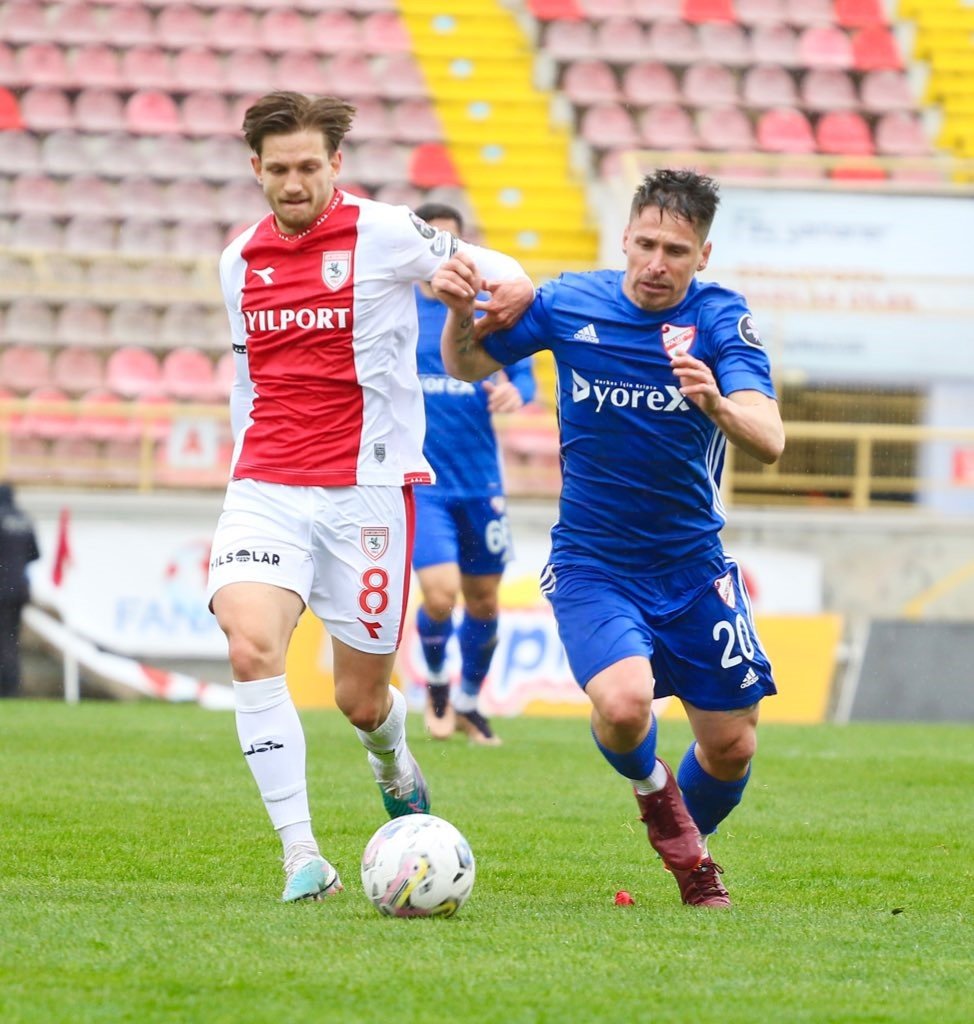 Spor Toto 1. Lig: Boluspor: 1 - Samsunspor: 5