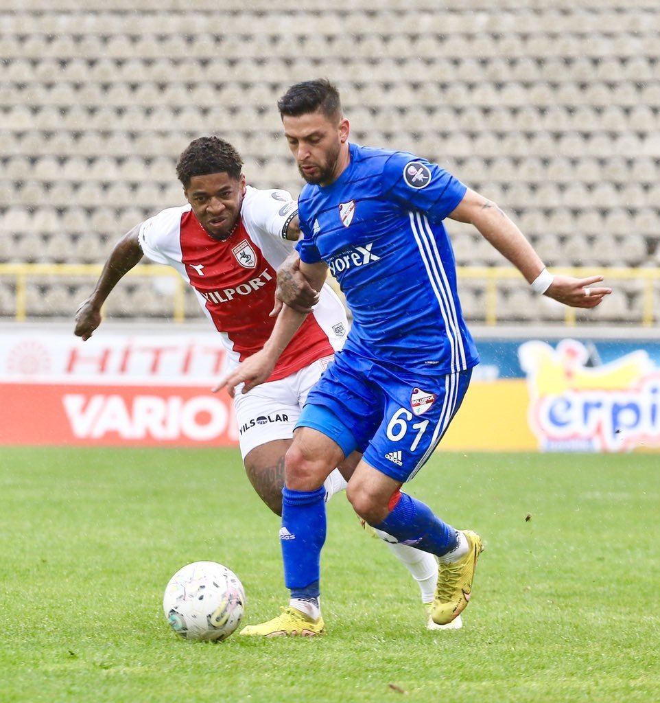 Spor Toto 1. Lig: Boluspor: 1 - Samsunspor: 5