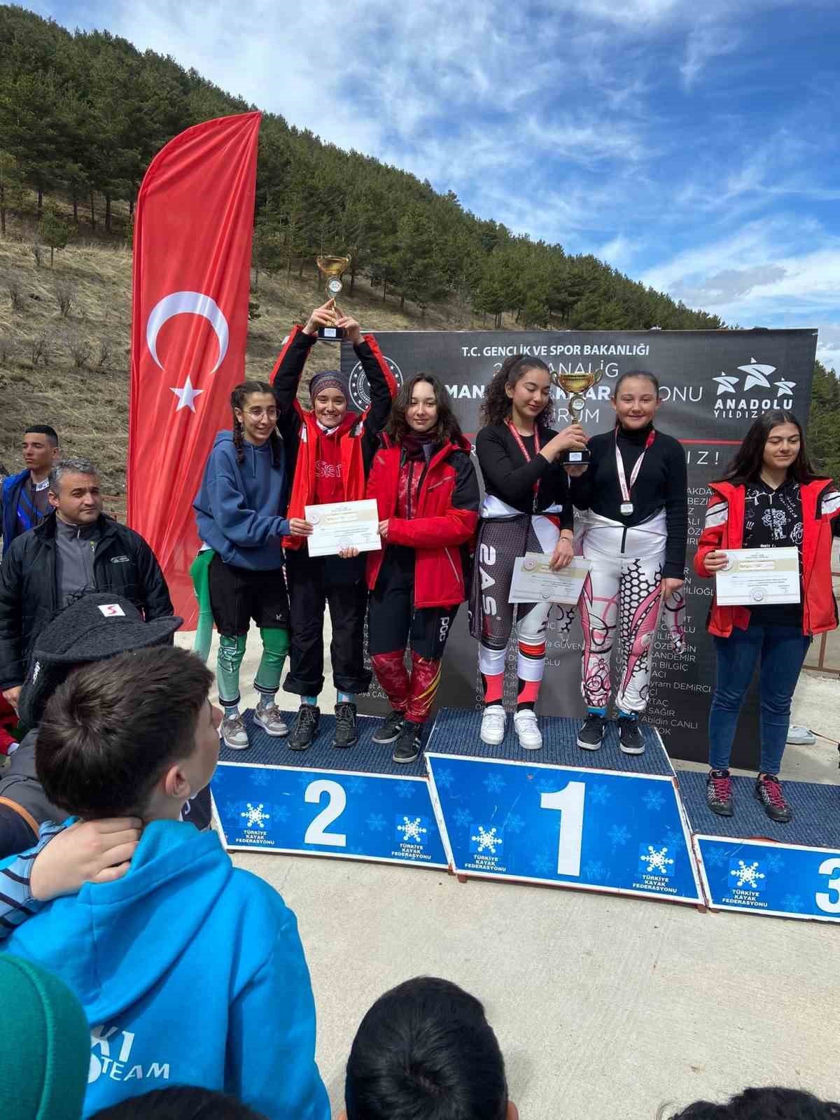 Kayak Anadolu Yıldızlar Ligi’nde şampiyon Kayseri oldu