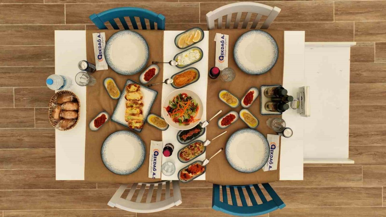 EKDAĞ sosyal tesisleri Ramazan menüleriyle Antalyalıların hizmetinde