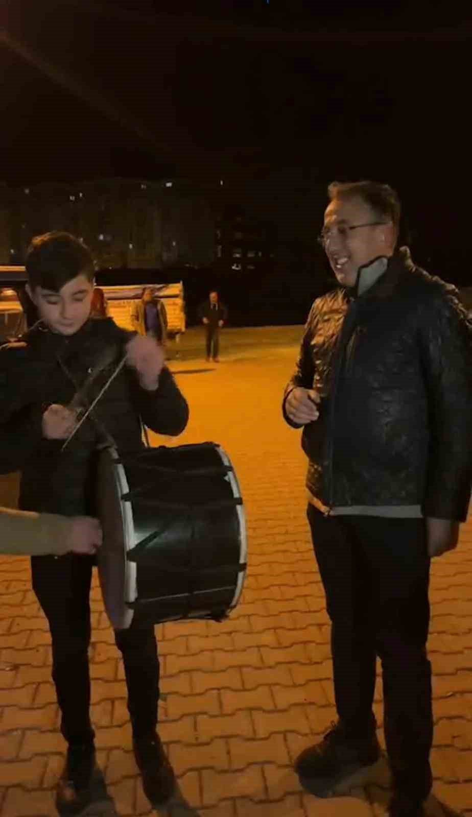 Nevşehirli Mustafa’nın Ramazan davulu çalma hayali gerçek oldu