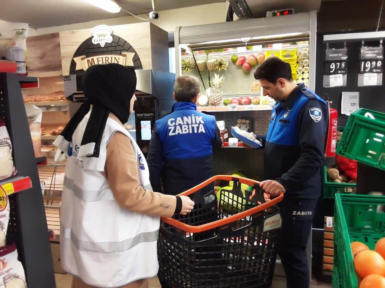 Canik’te Ramazan denetimi