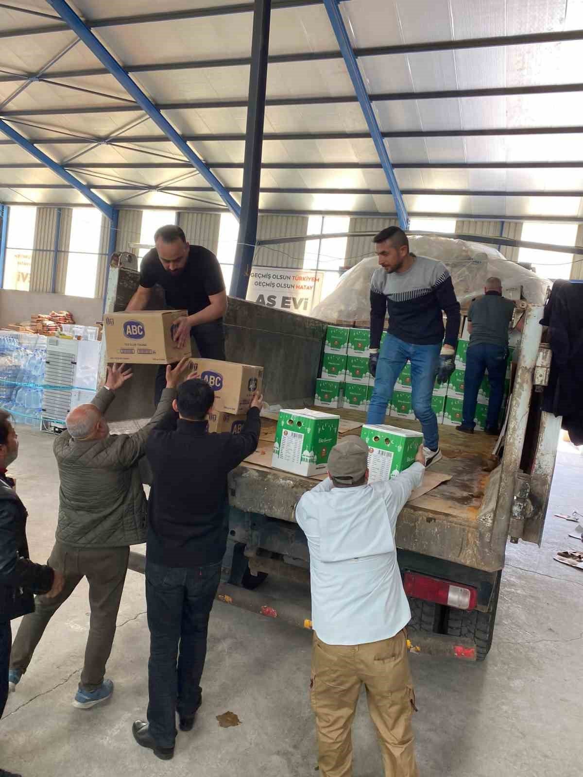 Çifteler Belediye Başkanı Kadir Bıyık deprem bölgesi Hatay’da