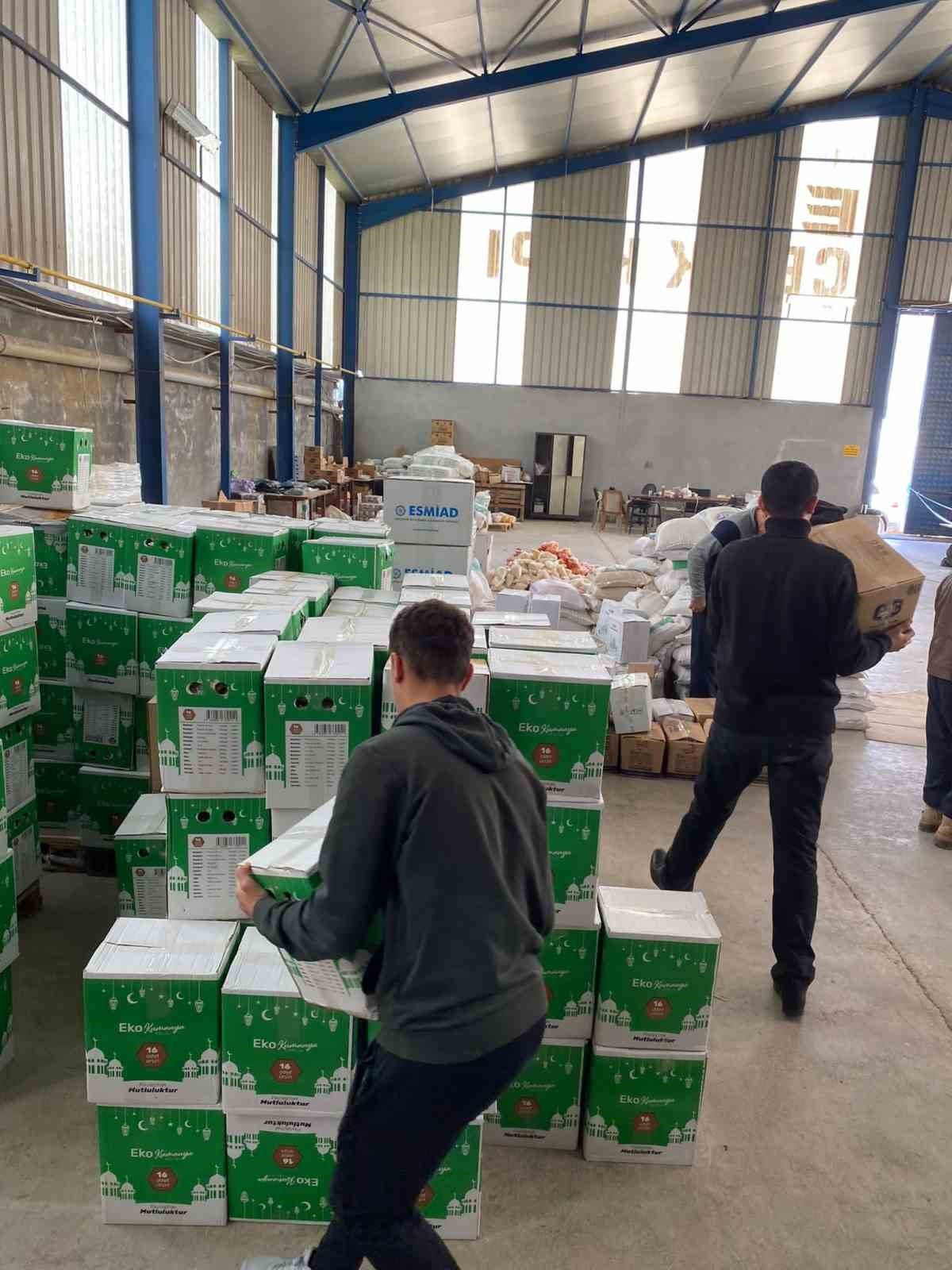 Çifteler Belediye Başkanı Kadir Bıyık deprem bölgesi Hatay’da