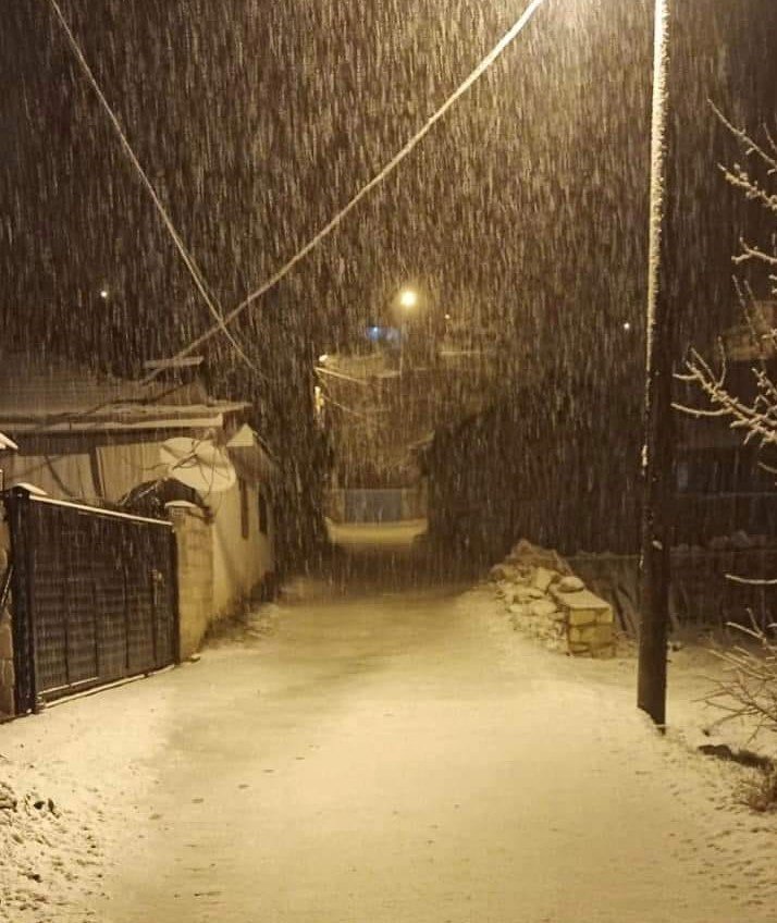 Denizli’ye Mart sonunda kar sürprizi