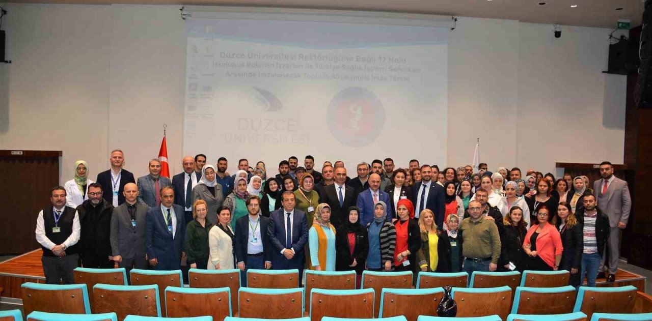 Toplu iş sözleşmesi imzalandı