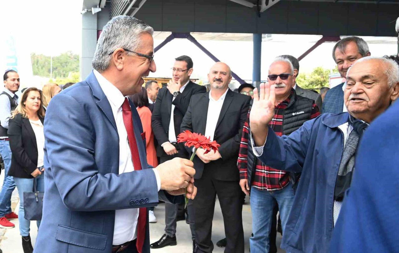 Çamyuva kapalı pazar yeri dualarla açıldı