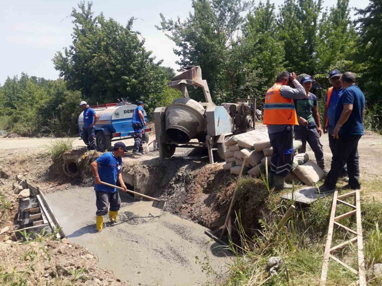 Üreten köylüye sulama desteği