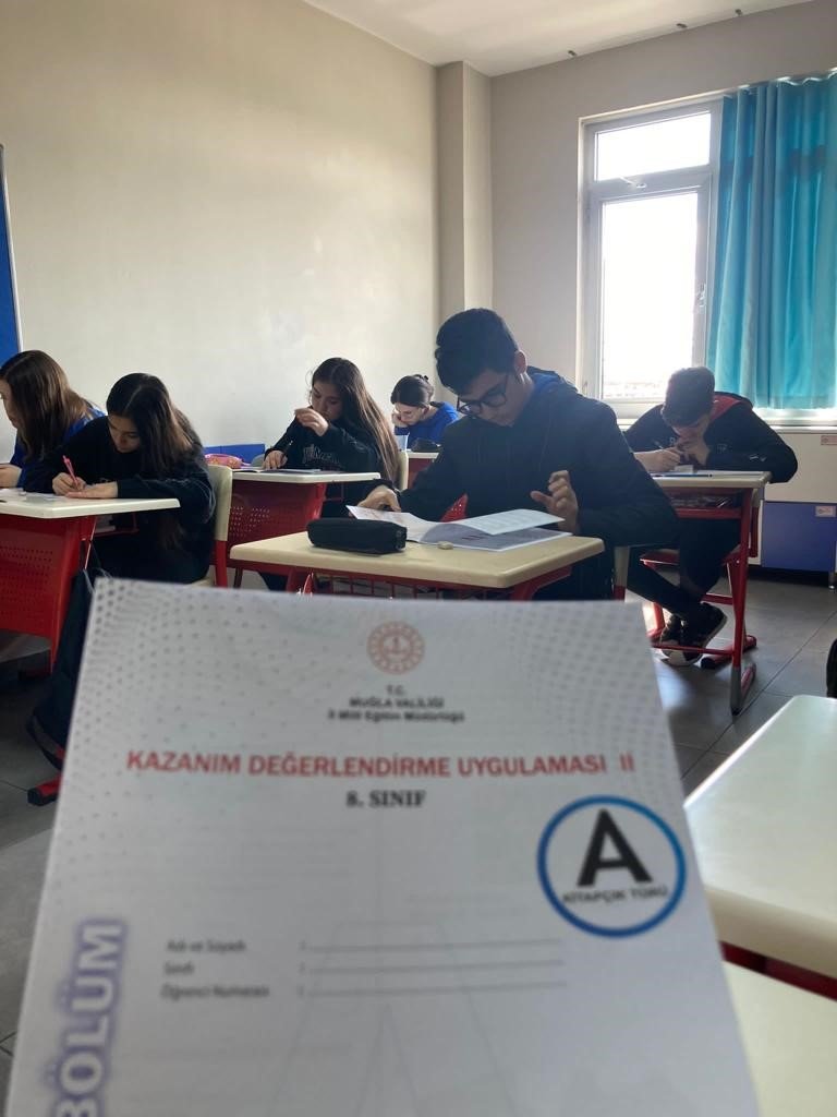 Muğla’da kazanım değerlendirme uygulaması yapıldı