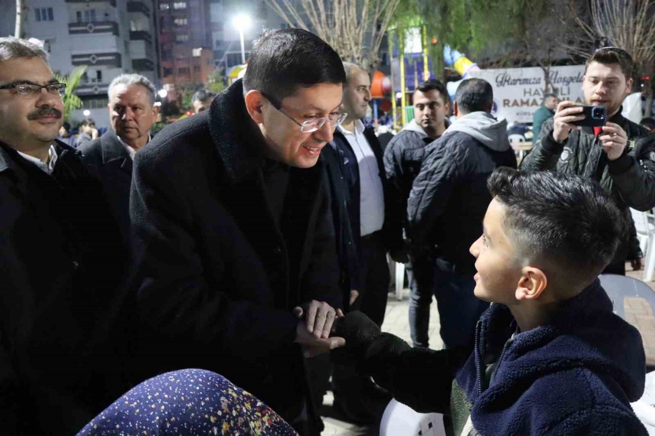 Nazilli Belediyesi iftar yemeklerine Yeşil Mahalle’de devam etti