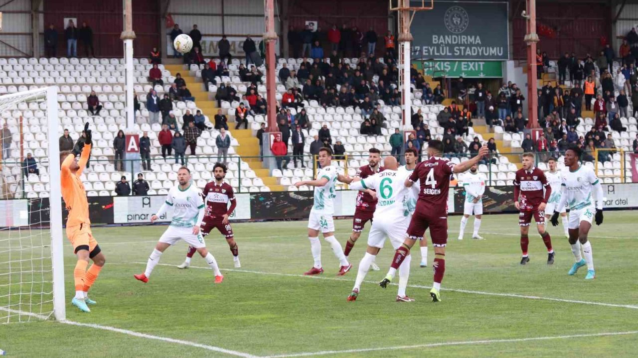 Spor Toto 1. Lig: Bandırmaspor: 0 - Bodrumspor: 4