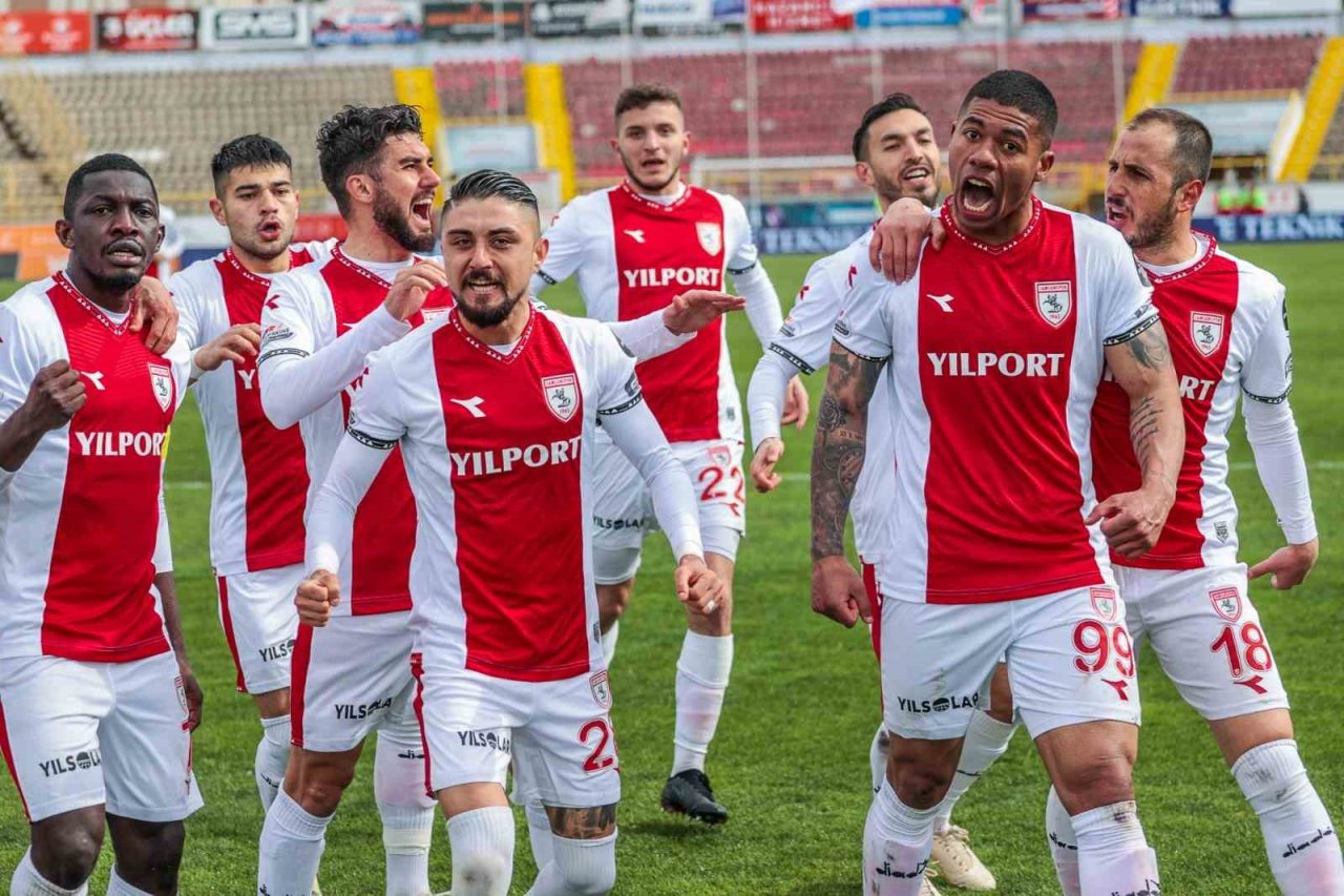 19 maçtır kaybetmeyen Samsunspor adım adım şampiyonluğa