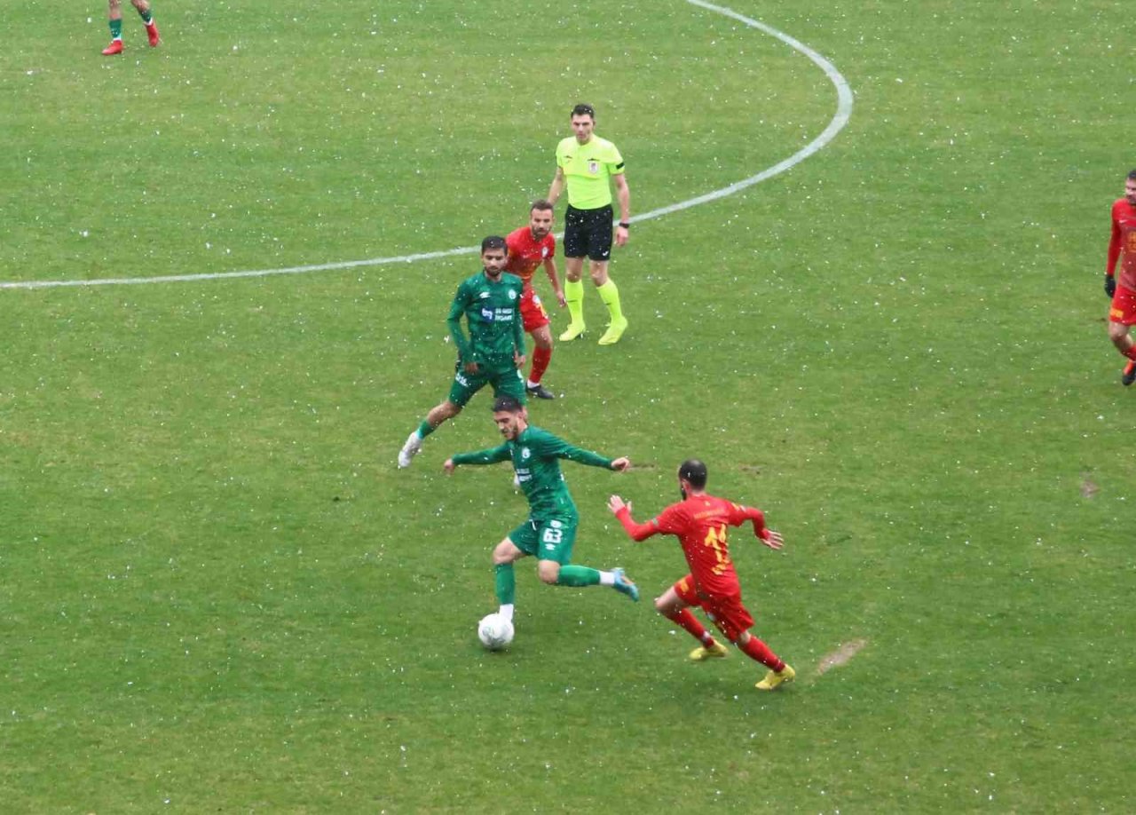 TFF 2. Lig: Sivas Belediyespor: 2 - Amed Sportif Faaliyetler: 2