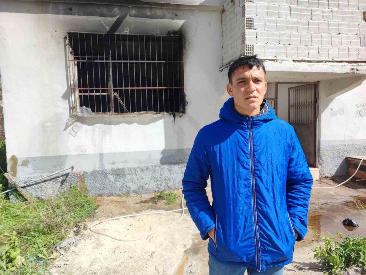 Evi yanan aile kundaklama olduğunu öne sürdü