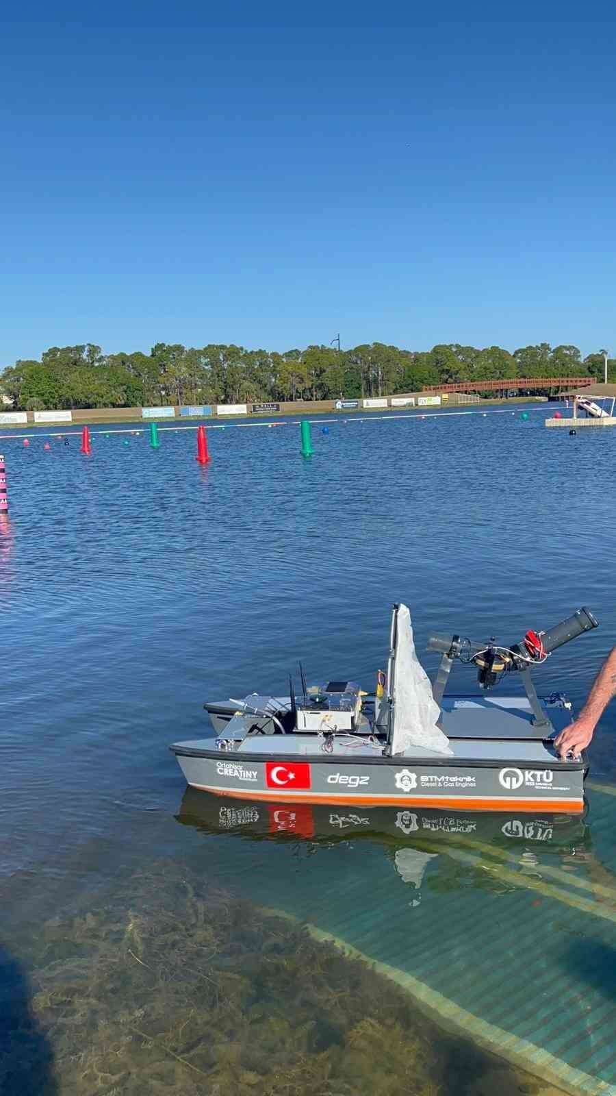 KTÜ-Ortahisar Creatiny RoboTeam Takımı, ABD’de düzenlenen yarışmada dünya 2.’si oldu