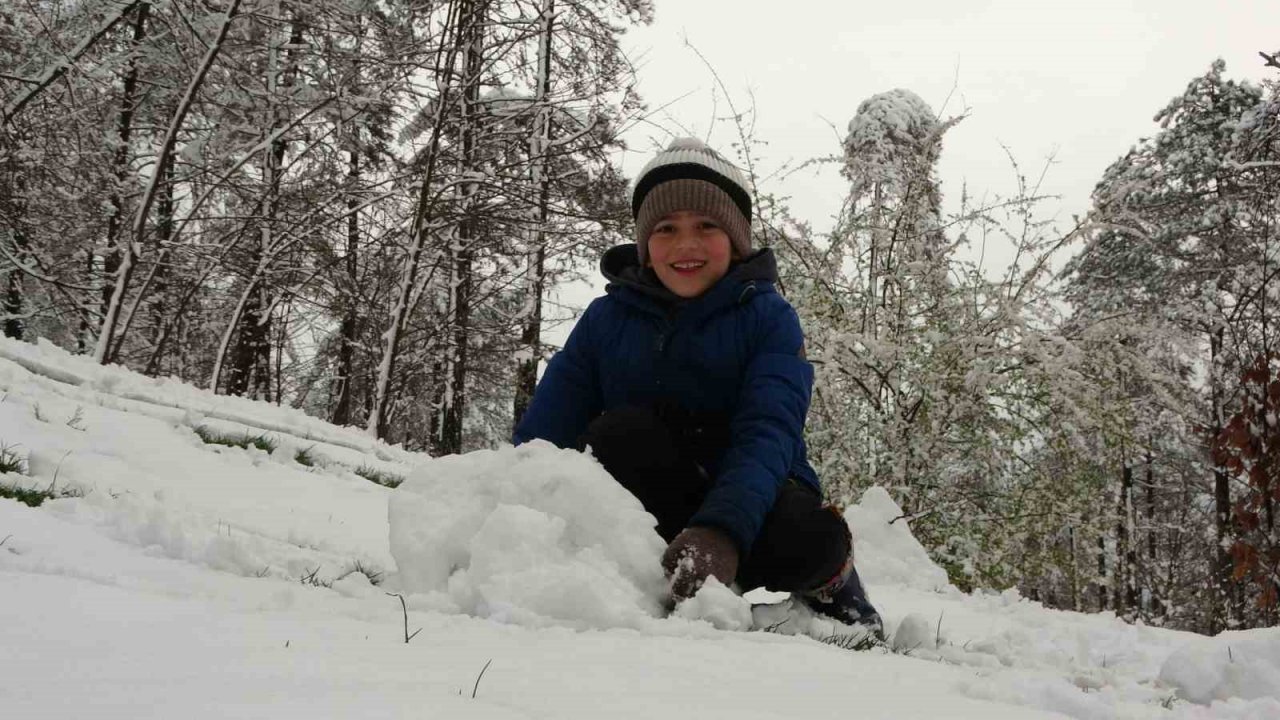 Ordu’da Mart ayının son günlerinde kar güzelliği