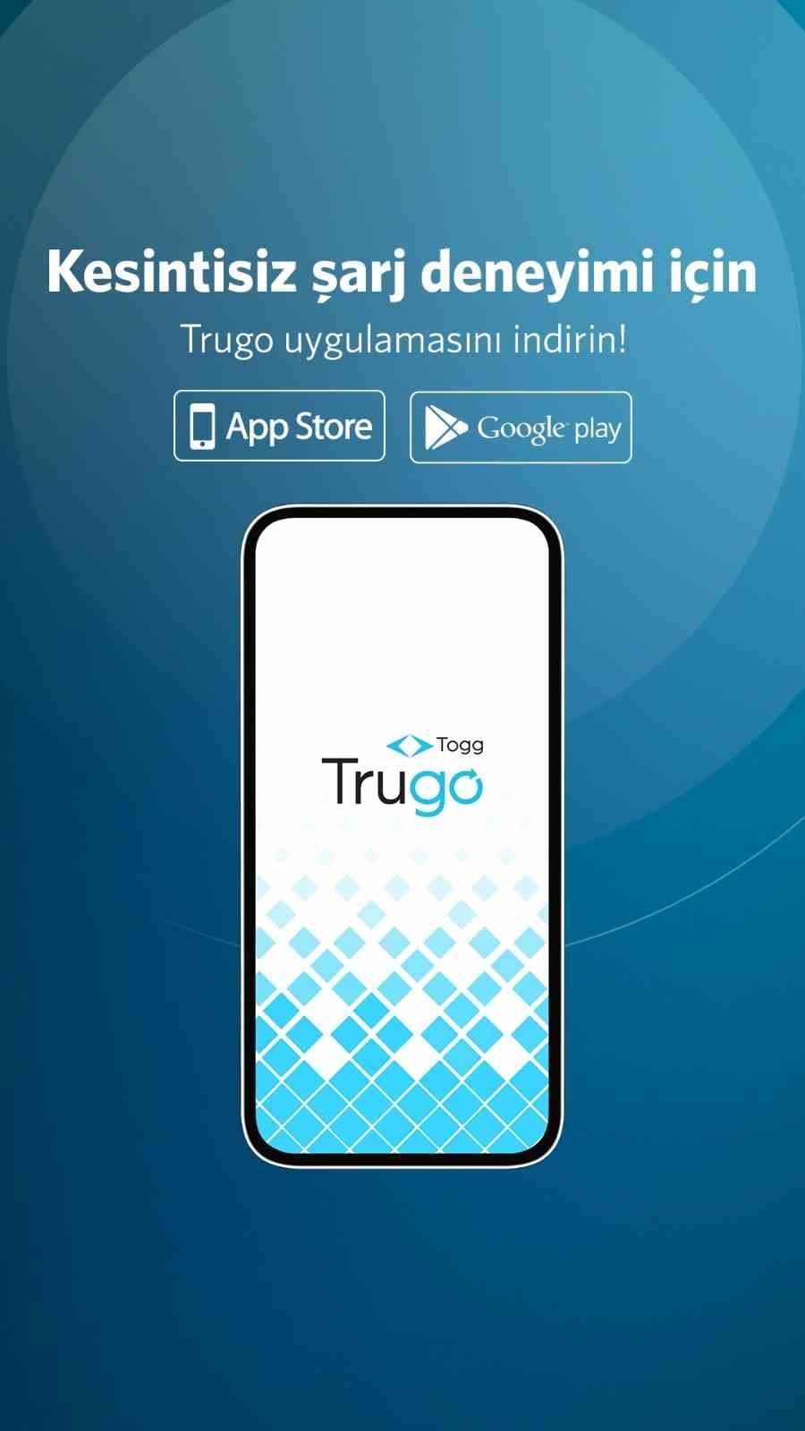Togg, sorunsuz şarj için Trugo’nun mobil uygulamasını hizmete sundu