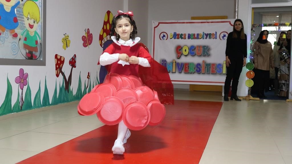 Sıfır atık gününde çocuklardan anlamlı etkinlik