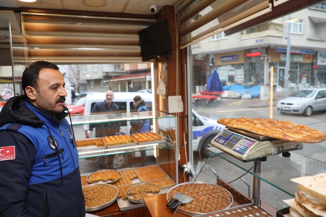 Fırın denetiminde pide gramajları yüksek çıktı