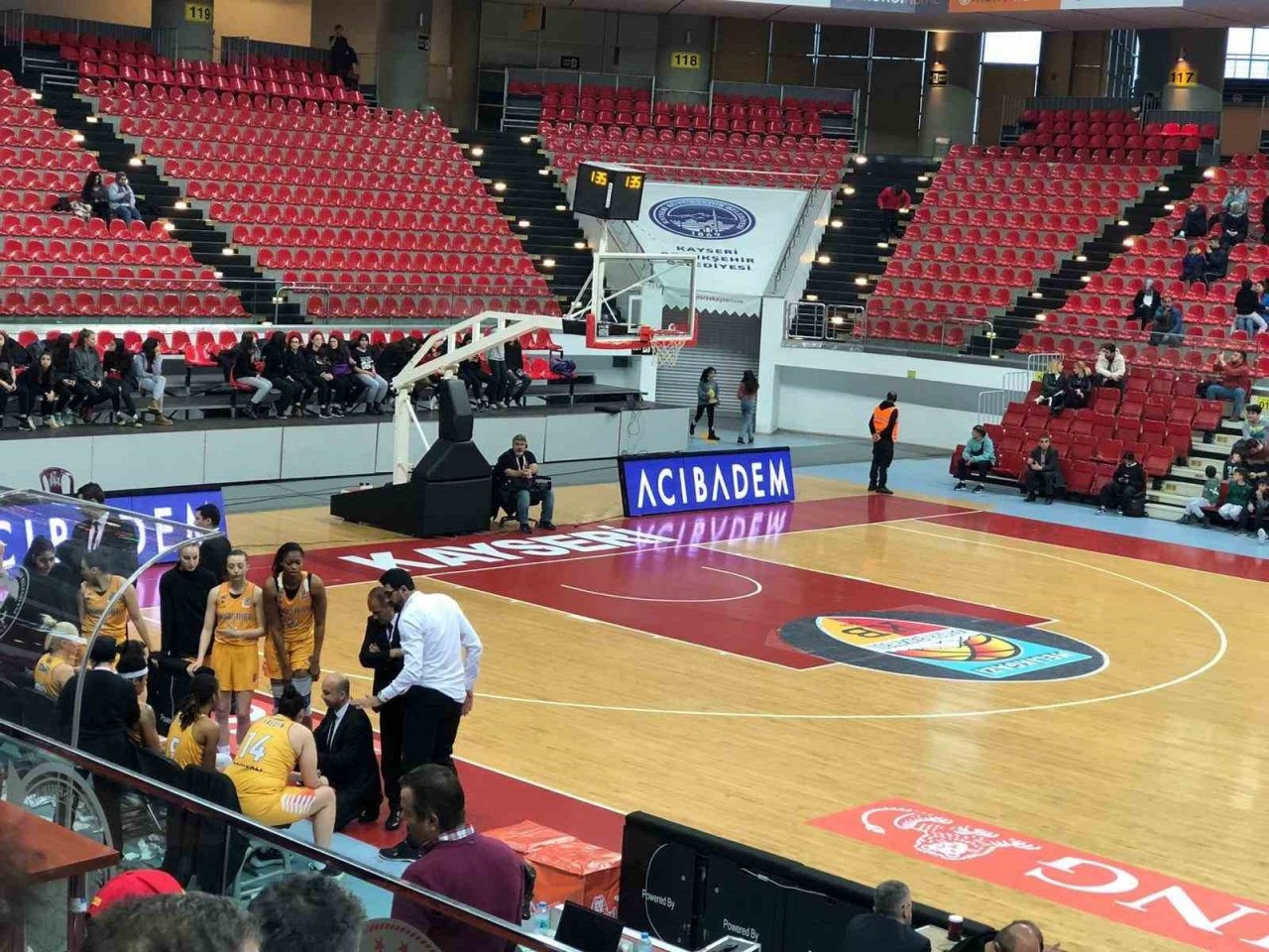 TKBL: Melikgazi Kayseri Basketbol: 76 - Çankaya Üniversitesi:66