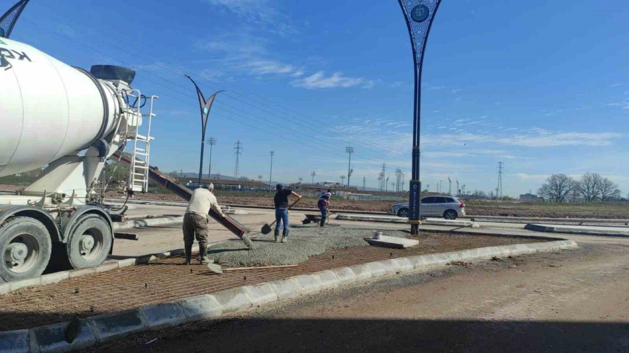 Asiller Caddesi’nde son rötuşlar