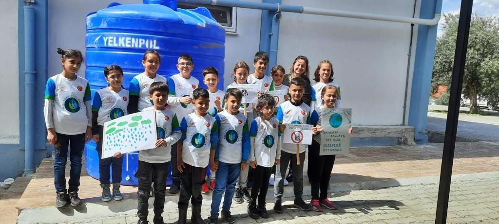 Muğla’da okullarda yağmur suyu hasadı yapılıyor